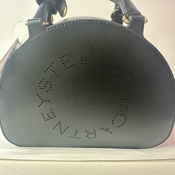 NEW STELLA MCCARTNEY TOP HANDLE ADLER CROSSBODY BLACK NWT! - Picture 12 of 12